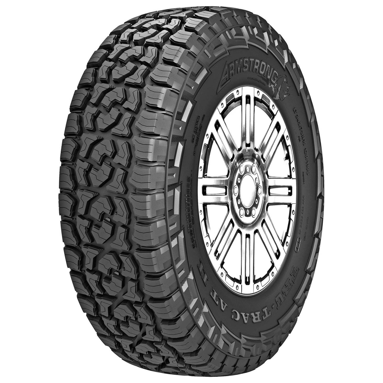 4 New Armstrong Tru-trac At Ii – Lt235x75r15 Tires 2357515 235 75 15