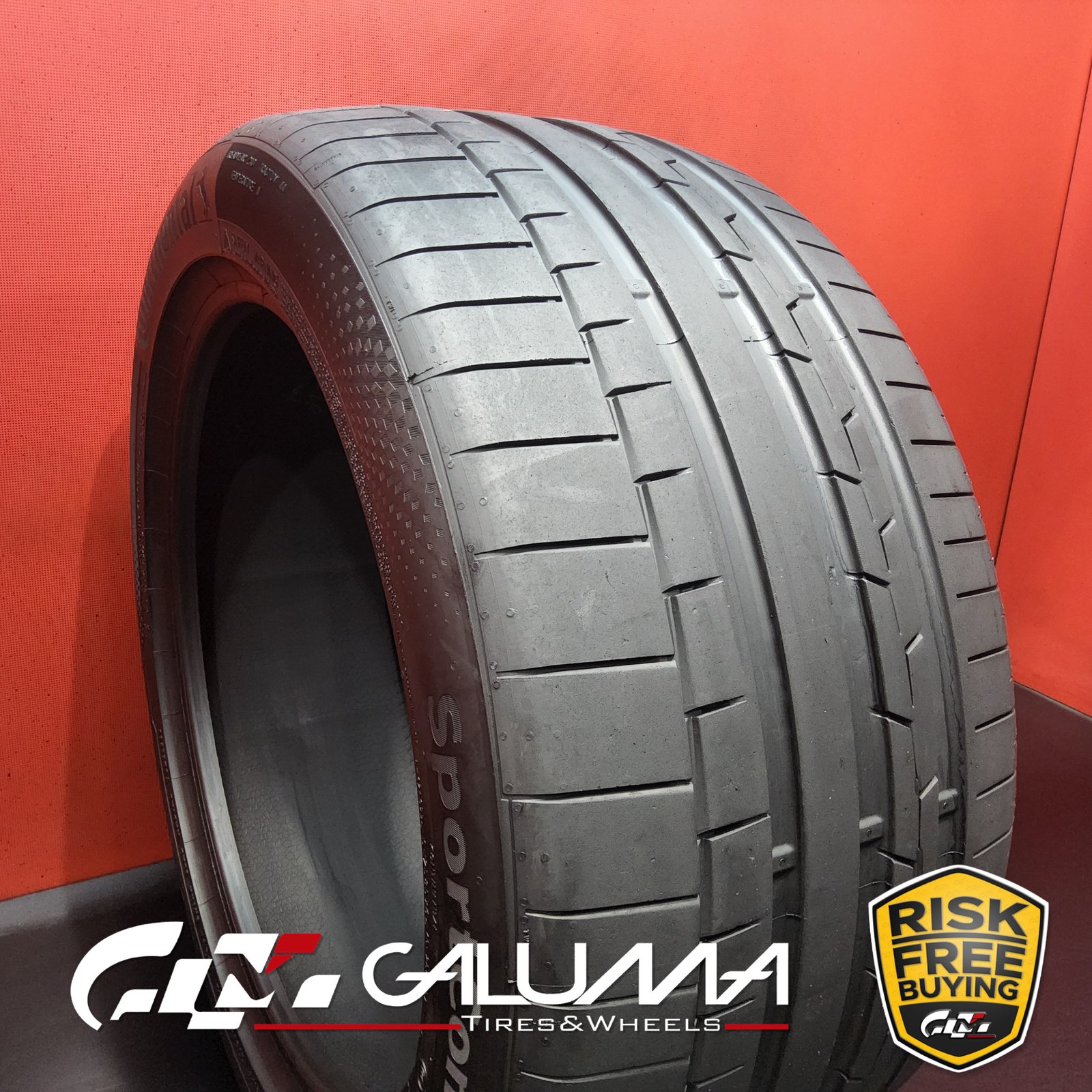 1 (One) Tire Continental SportContact 6 ★ XL 275/40ZR18 275/40/18 2754018 #90592