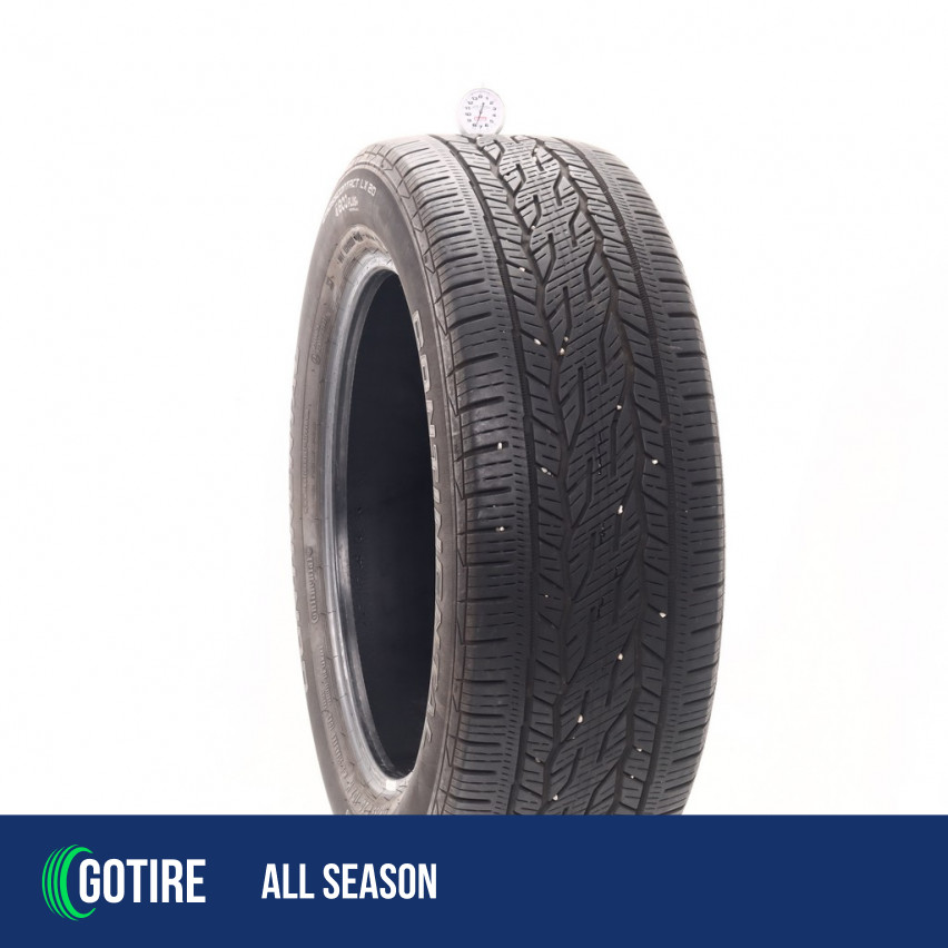 1 X Used 255/55R20 Continental CrossContact LX20 107H – 7.5/32