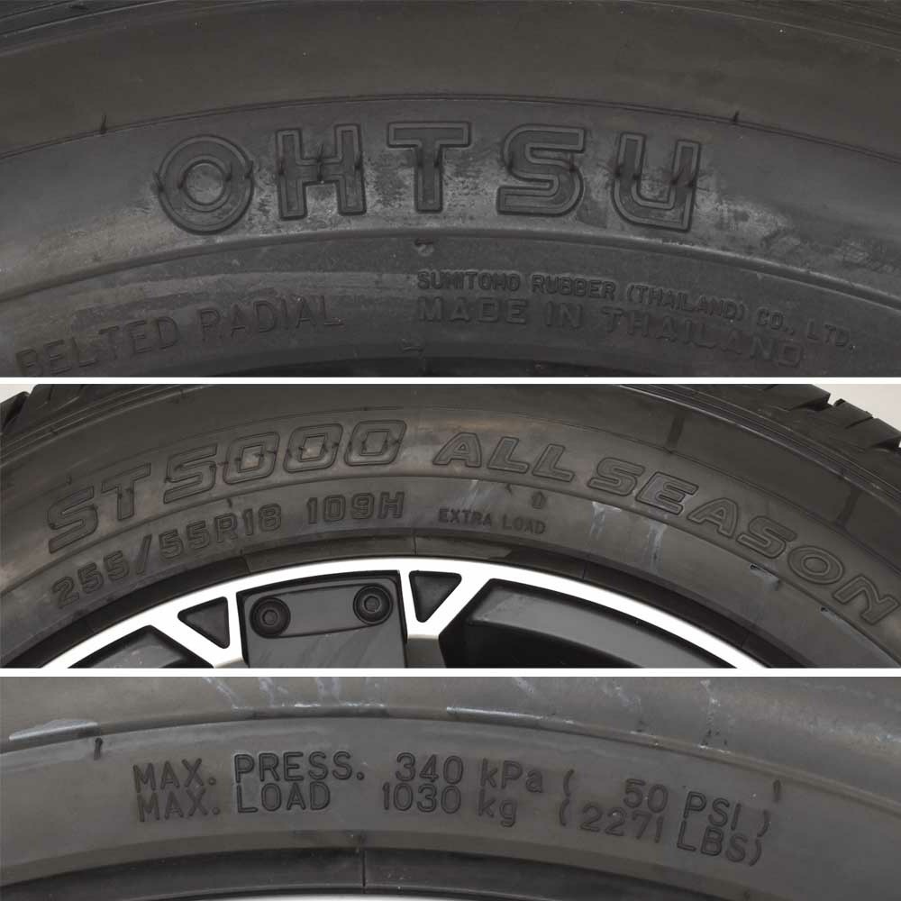 Ohtsu ST5000 All-Season Tire 3050-1845 | w/ XD RS2 Wheel 255/55R18