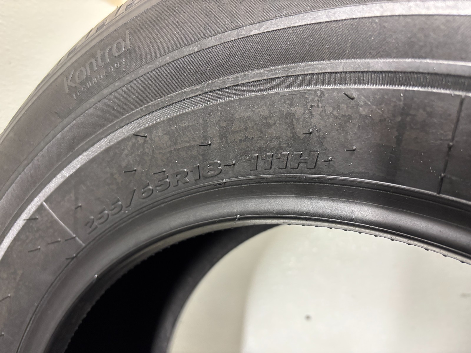 NO SHIPPING ONLY LOCAL PICK UP 2 Tires 255 65 18 Hankook Kinergy GT