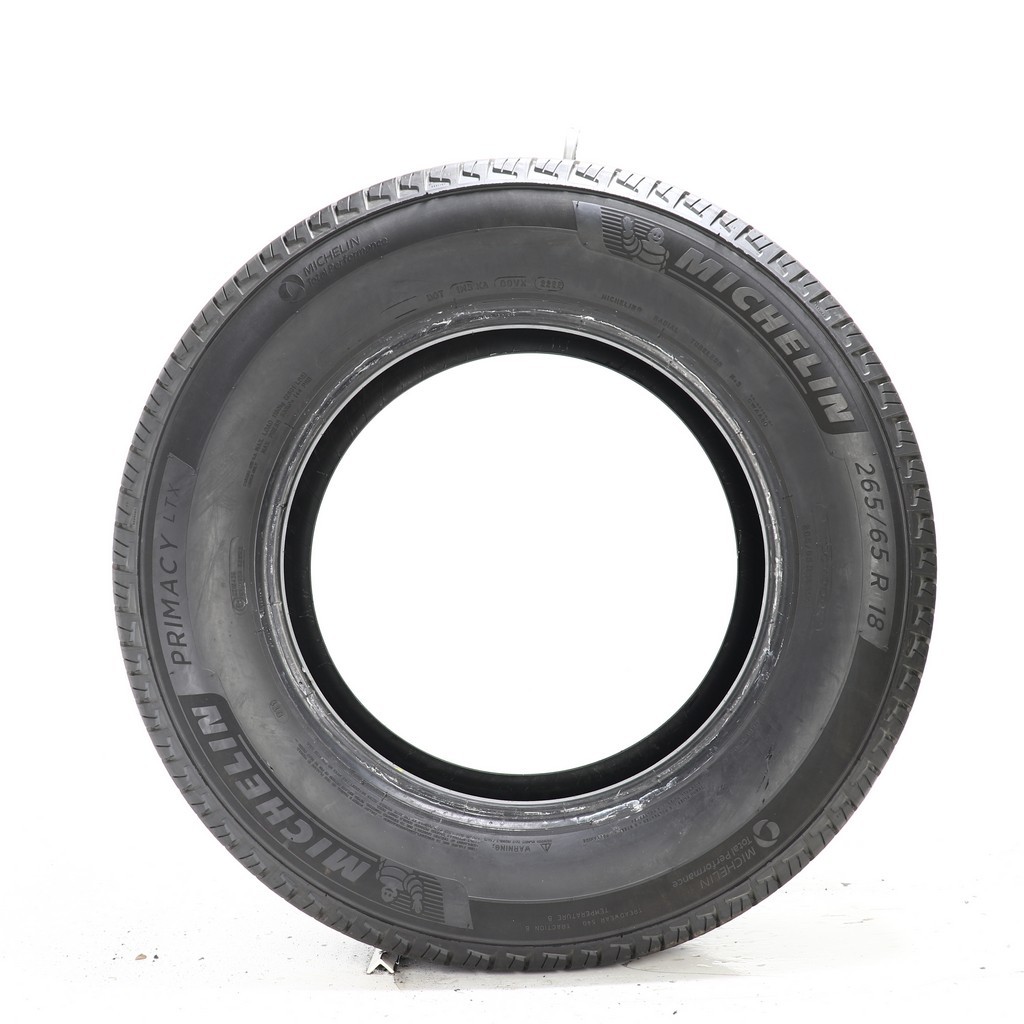 Set of (4) Used 265/65R18 Michelin Primacy LTX 114T – 9.5-11/32