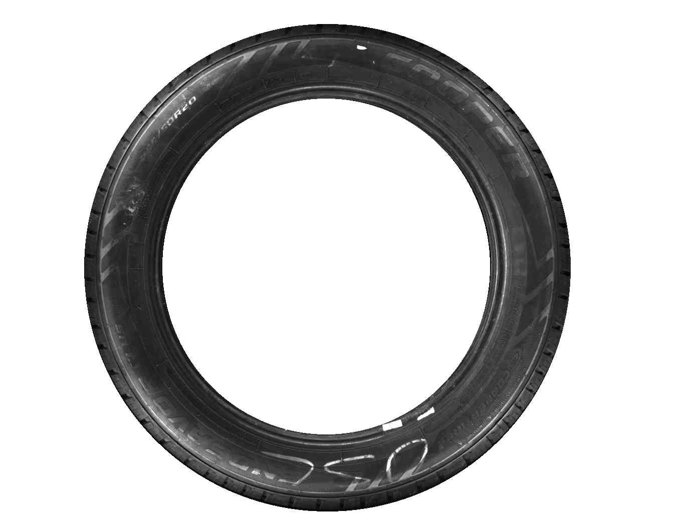 Set Of 2 P255/50R20 Cooper Endeavor Plus 109 H Used 10/32nds
