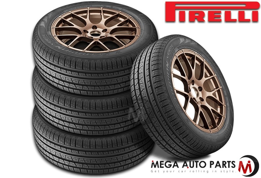 4 Pirelli Scorpion Verde All Season 285/40R21 109V Touring Tires w/520AA UTQG