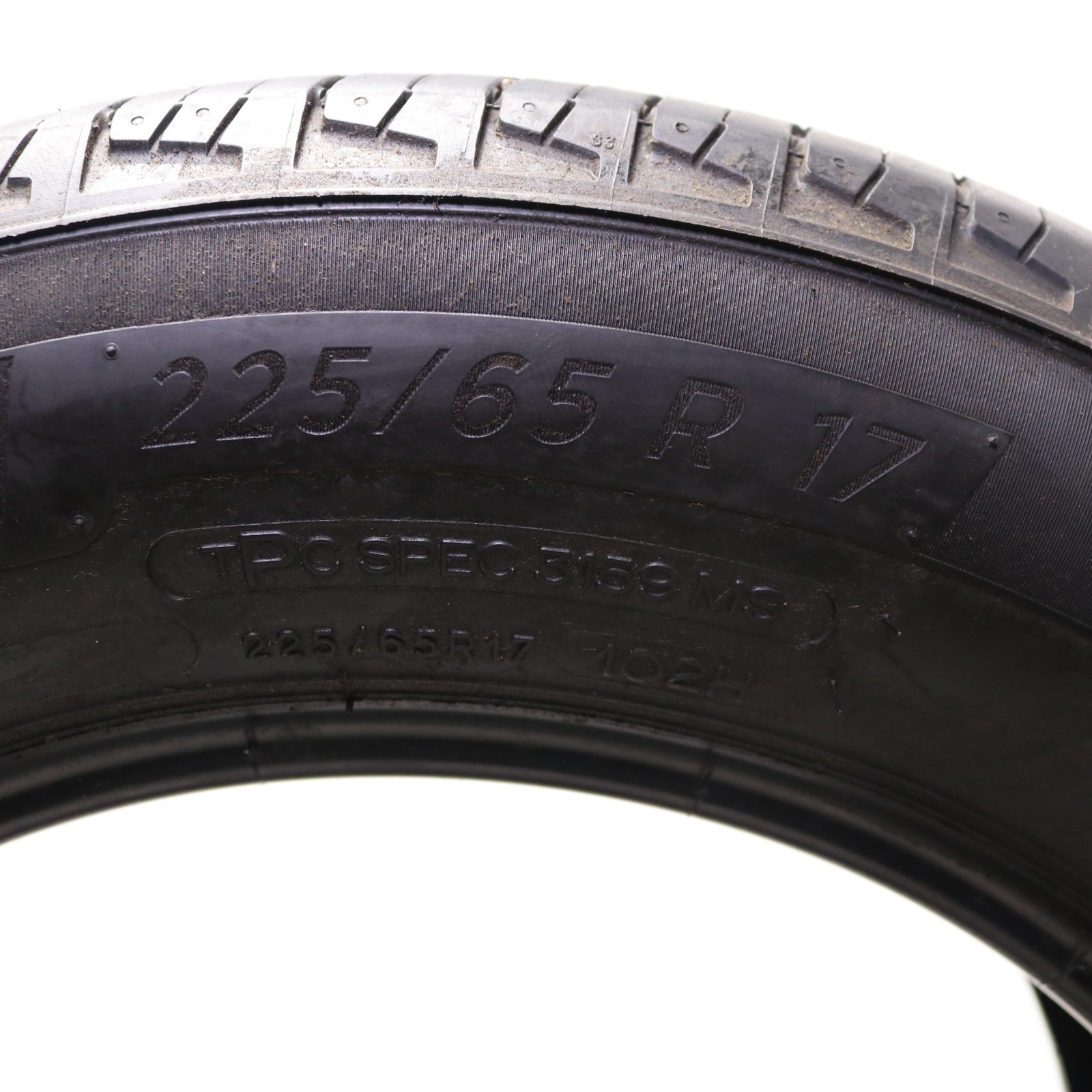 Set of 2 Used 225/65R17 Michelin Primacy A/S – 102H – 7.5-8.5/32