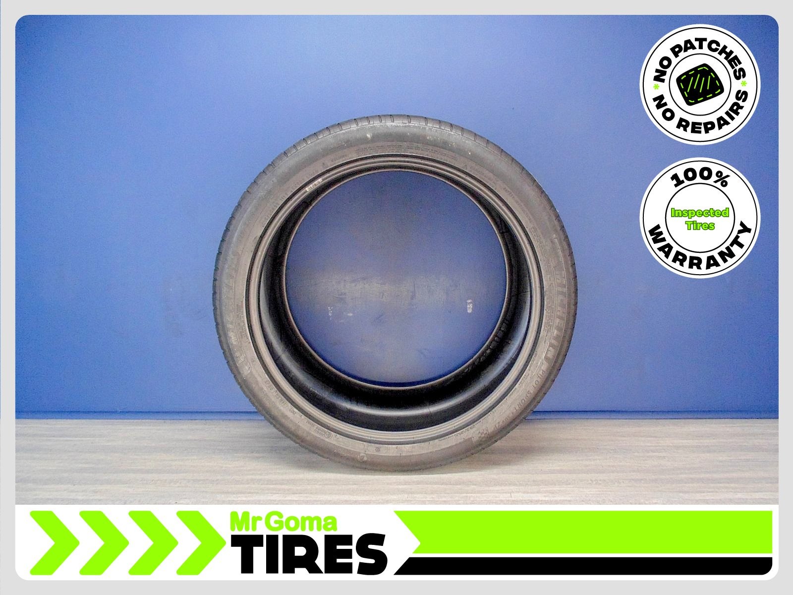 1 MICHELIN PILOT SPORT 4 SUV ZP RSC RFT 315/35R22 USED TIRE 6.3/32 TREAD RUNFLAT