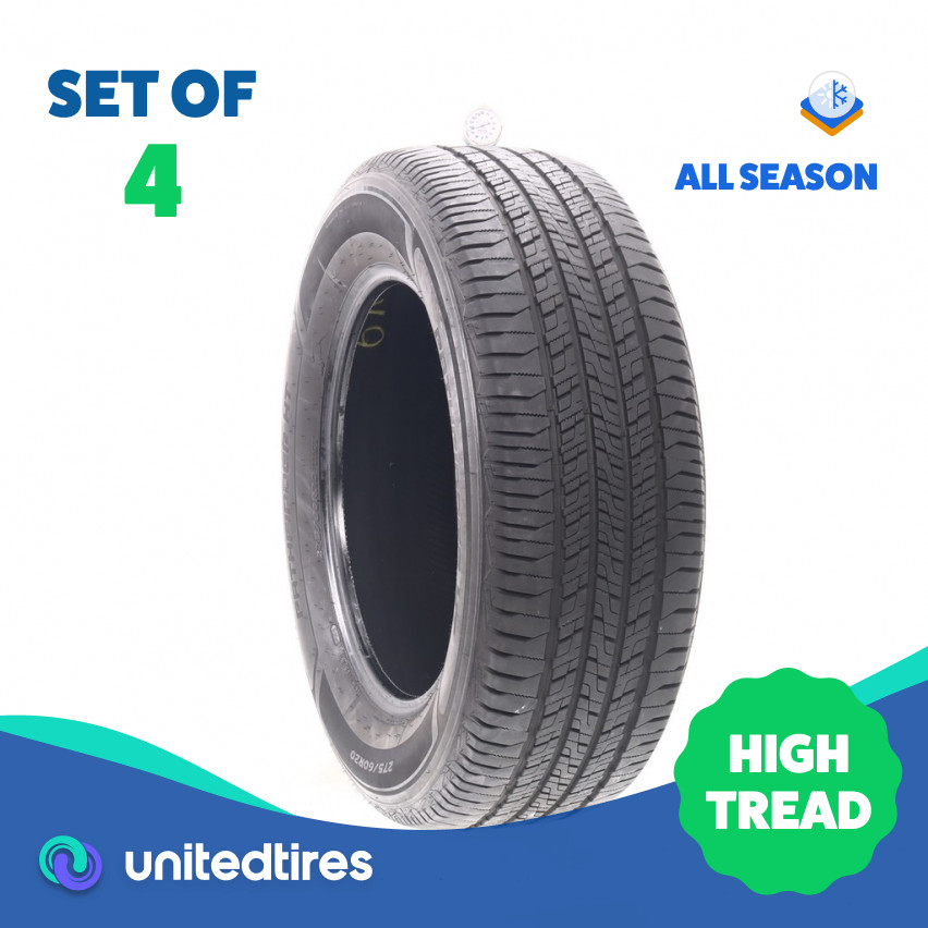Set of (4) Used 275/60R20 Pathfinder HT 115T – 9.5-10.5/32