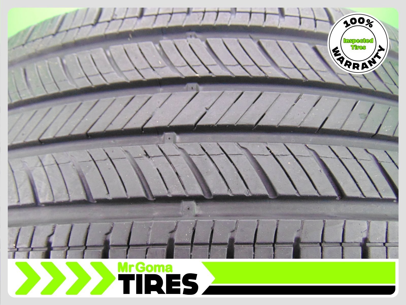 2 USED TREAD 235/50R19 HANKOOK KINERGY GT Control Technology Tires 8.5/32 Avg.