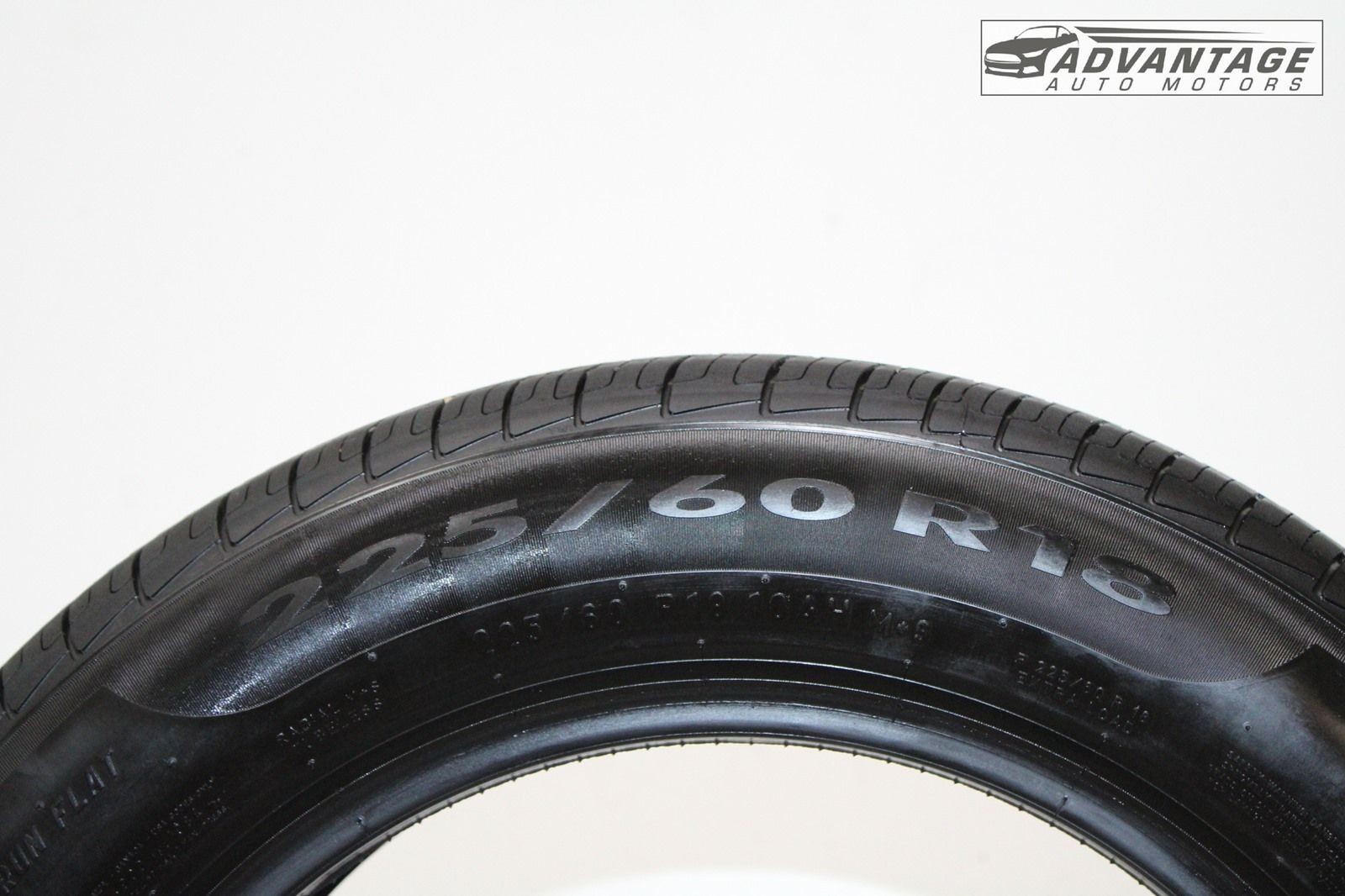 2018-2024 BMW X3 G01 WHEEL TIRE 225/60 R18 104H PIRELLI CINTURATO P7 8/32NDS OEM