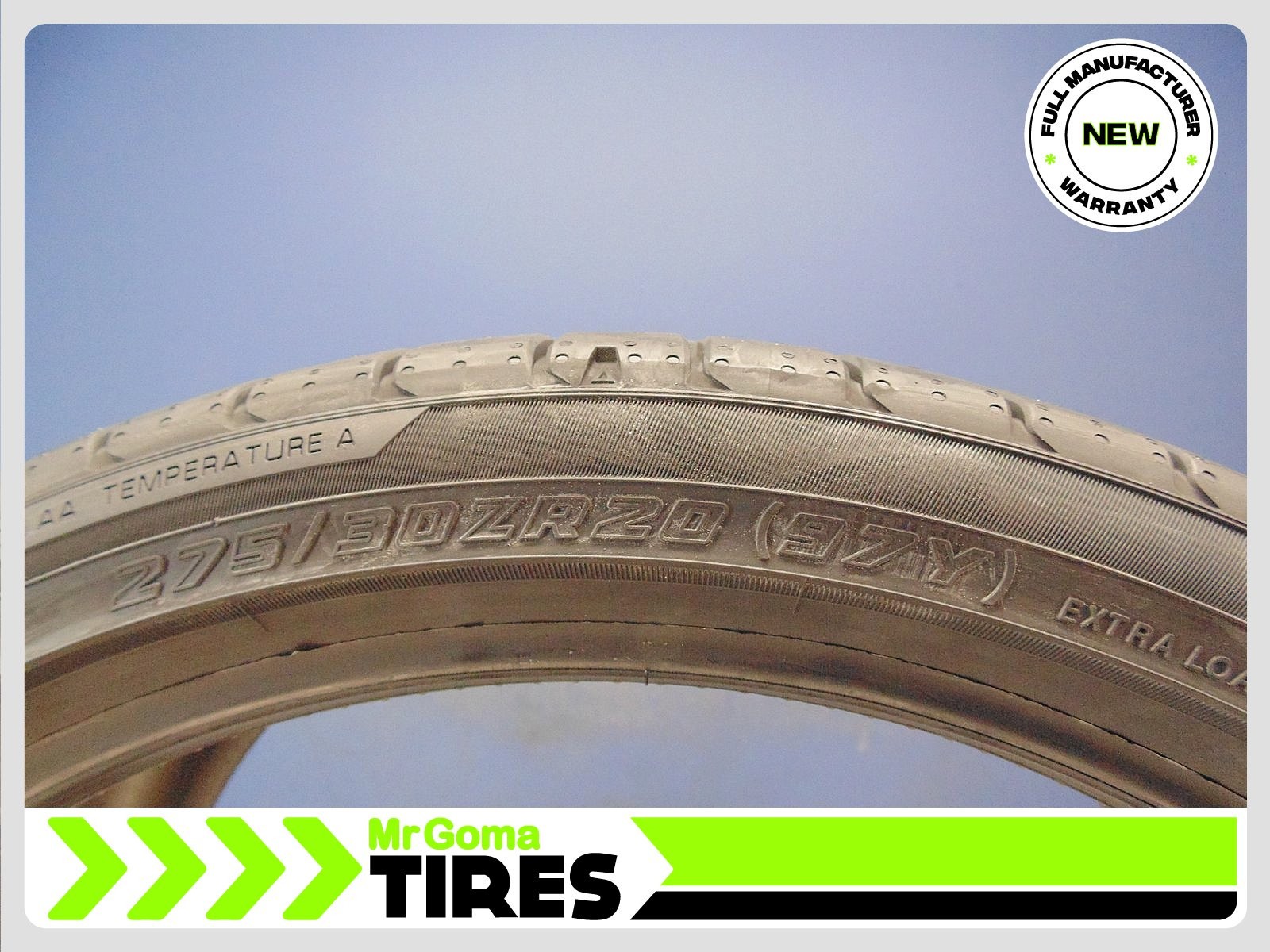 1 BRAND NEW 275/30ZR20 YOKOHAMA ADVAN SPORT V107 XL TIRE 97Y 275/30/20 2753020