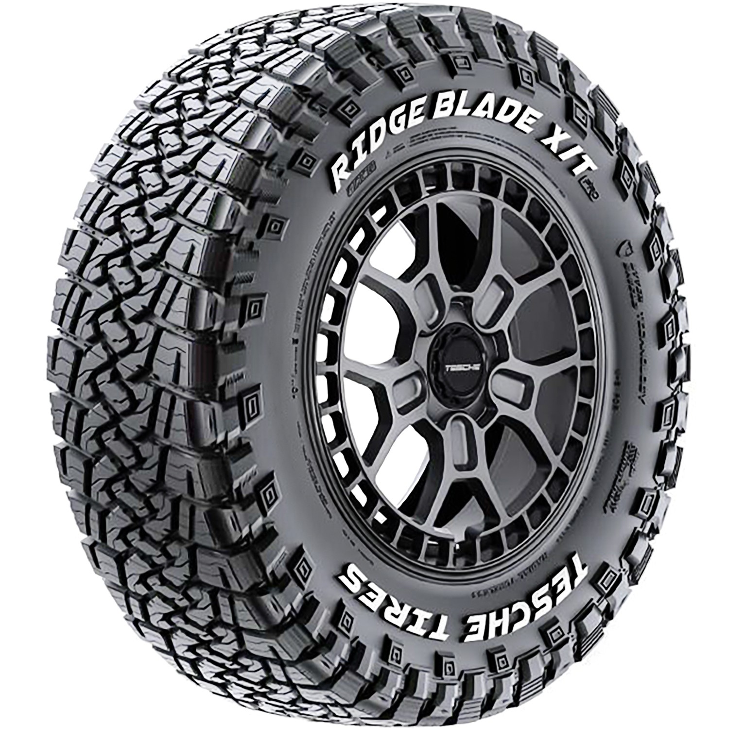 4 Tesche Tires Ridge Blade X/T Pro 275/65R20 126/123S E 10 Ply Light Truck