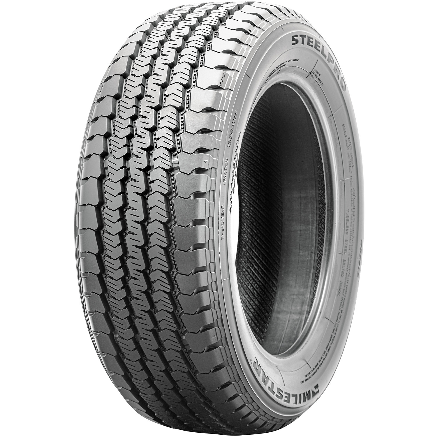 2 Tires Milestar SteelPro MS597S LT205/65R15 102/100S C 6 Ply Commercial