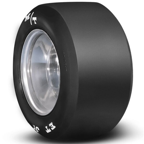Mickey Thompson 3625 Et JR Drag Slick, 18/8-8, Bias Ply, White Letter, Each