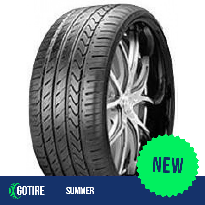1 X New – 265/30ZR19 Lexani LX-Twenty 93W