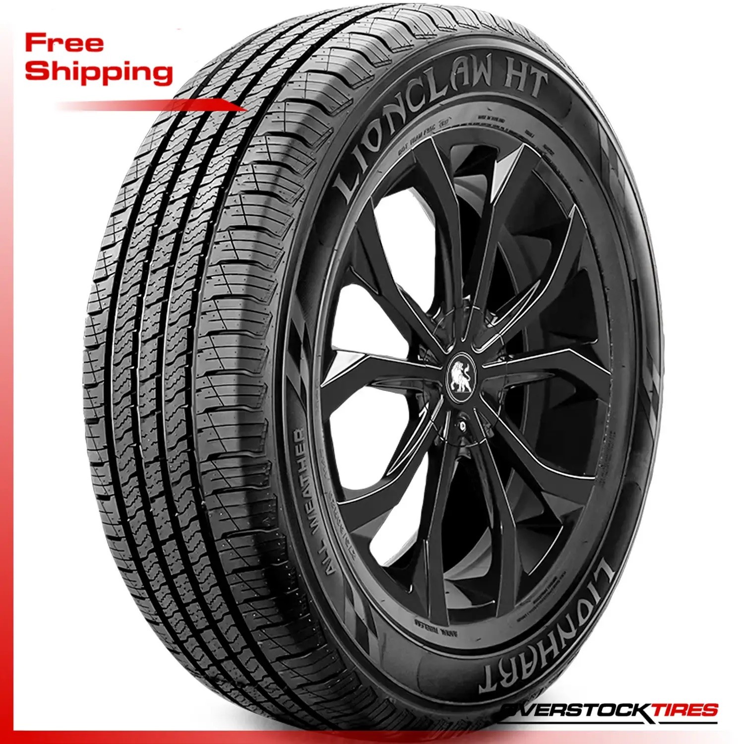 1 NEW 245/70R16 Lionhart Lionclaw HT 106T (DOT:1625) Tire 245 70 R16