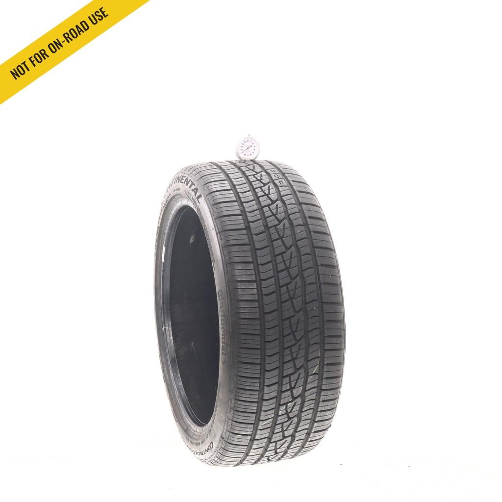 Set of (2) Used 235/40ZR18 Continental ControlContact Sport SRS Plus 95Y – 9/32