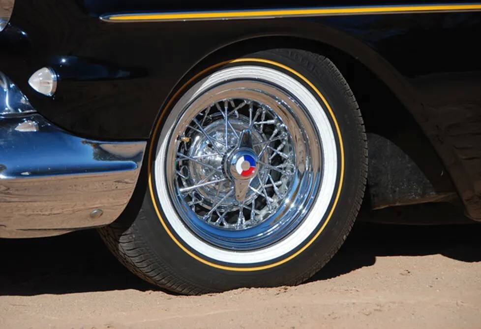 Vogue Style Gold/Yellow Rubber Tire Paint Kit, make any White Wall look as Vogue