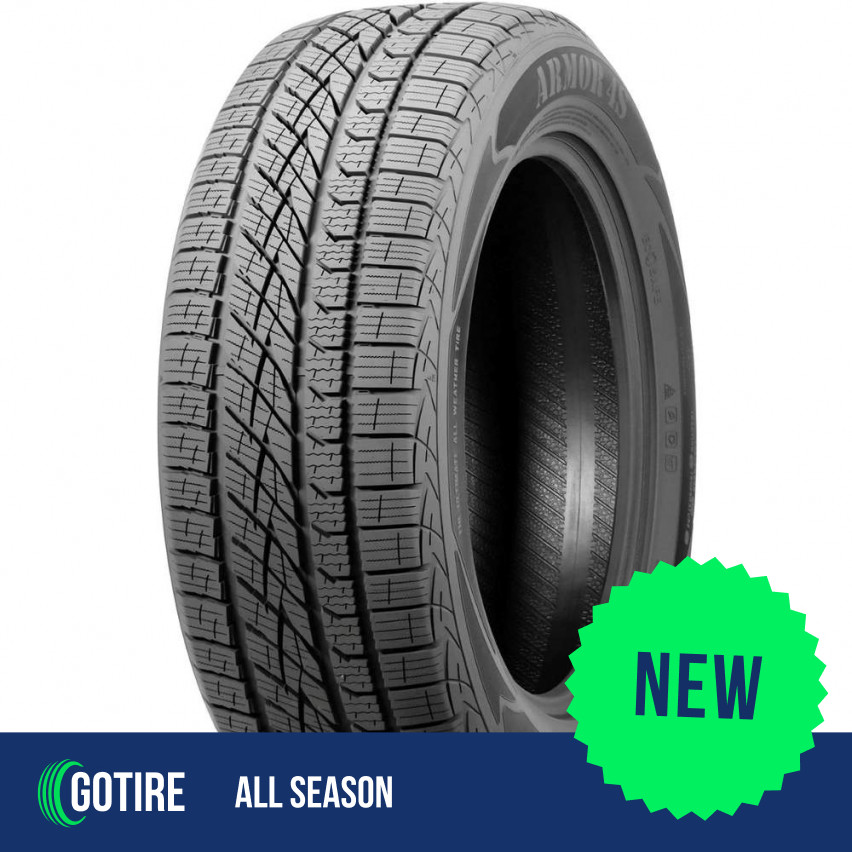 1 X New – 225/55R19 Gladiator Armor 4S 103V