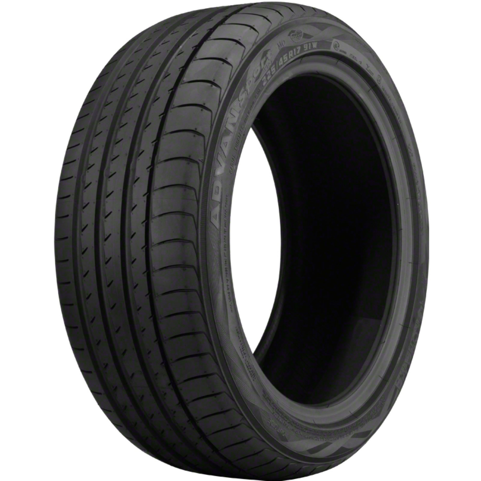 1 New Yokohama Advan Sport V105g – 245/35r19 Tires 2453519 245 35 19