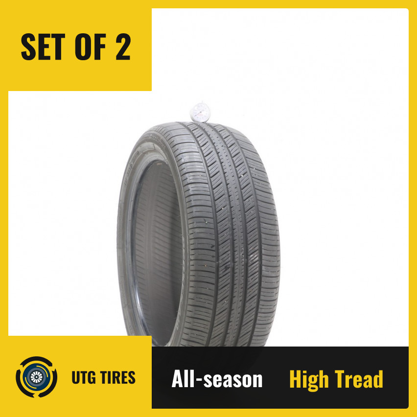 Set of (2) Used 215/45R18 Toyo Proxes A40 89V – 9/32
