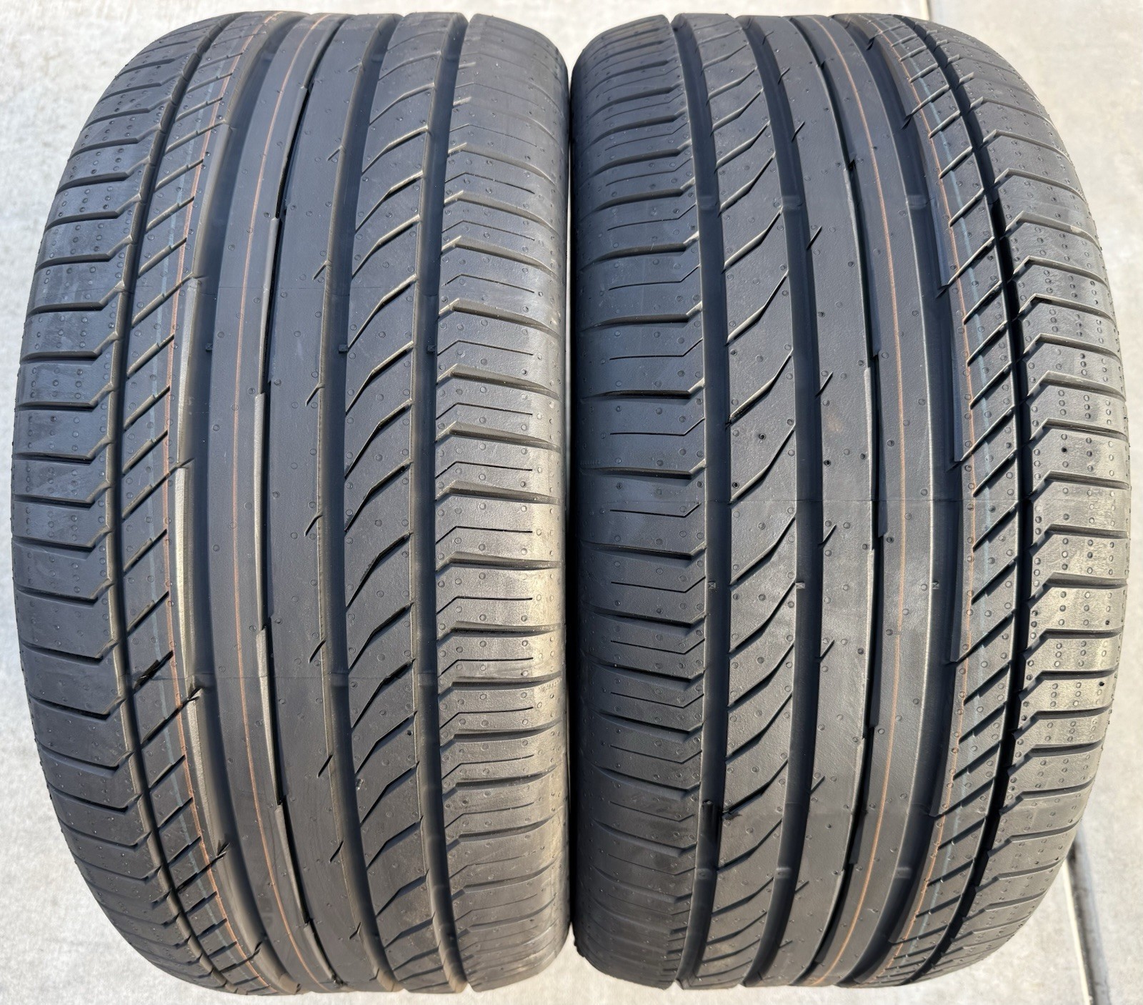 Set of TWO BRAND NEW 275/45R18 103W Continental ContiSportContact 5 Tires