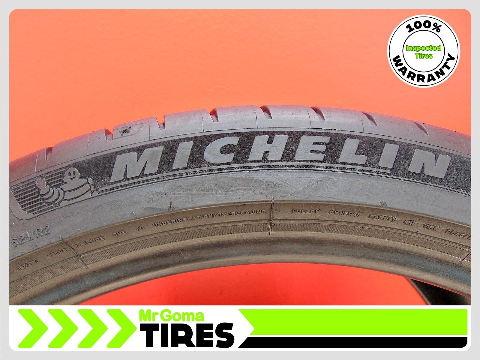 2 MICHELIN PILOT SPORT 4S MO1A XL 305/30ZR21 USED TIRES 6.6/32 TREAD 3053021