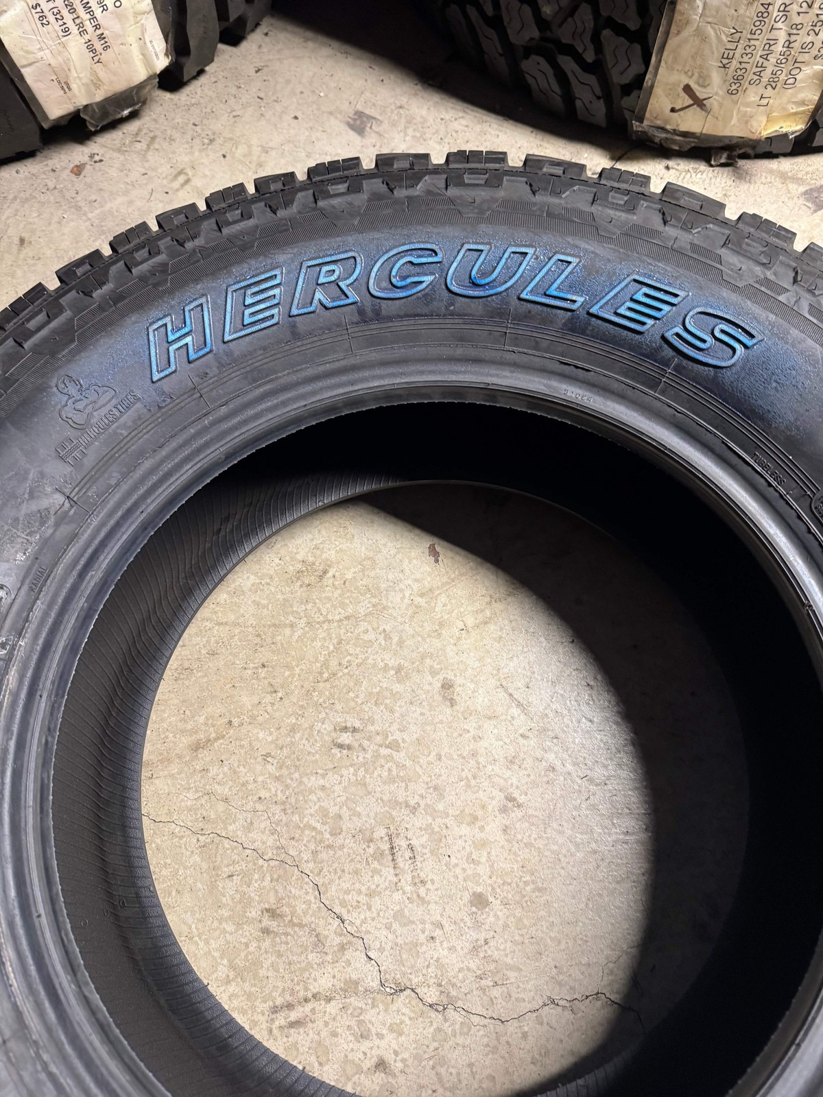 NOS HERCULES TERRA TRAC AT II OWL LT 275 65 18 123/120S 10PLY ALL TERRAIN TIRE 0