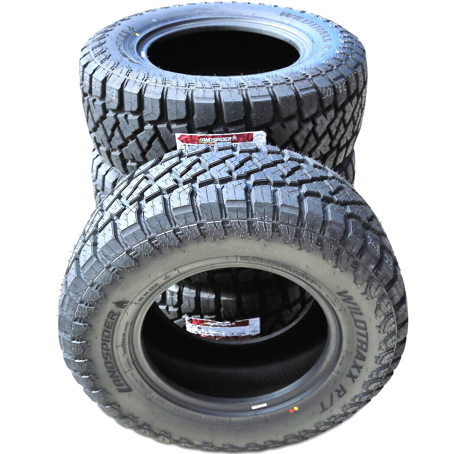 4 Tires Landspider Wildtraxx R/T LT 285/70R17 Load E 10 Ply RT Rugged Terrain