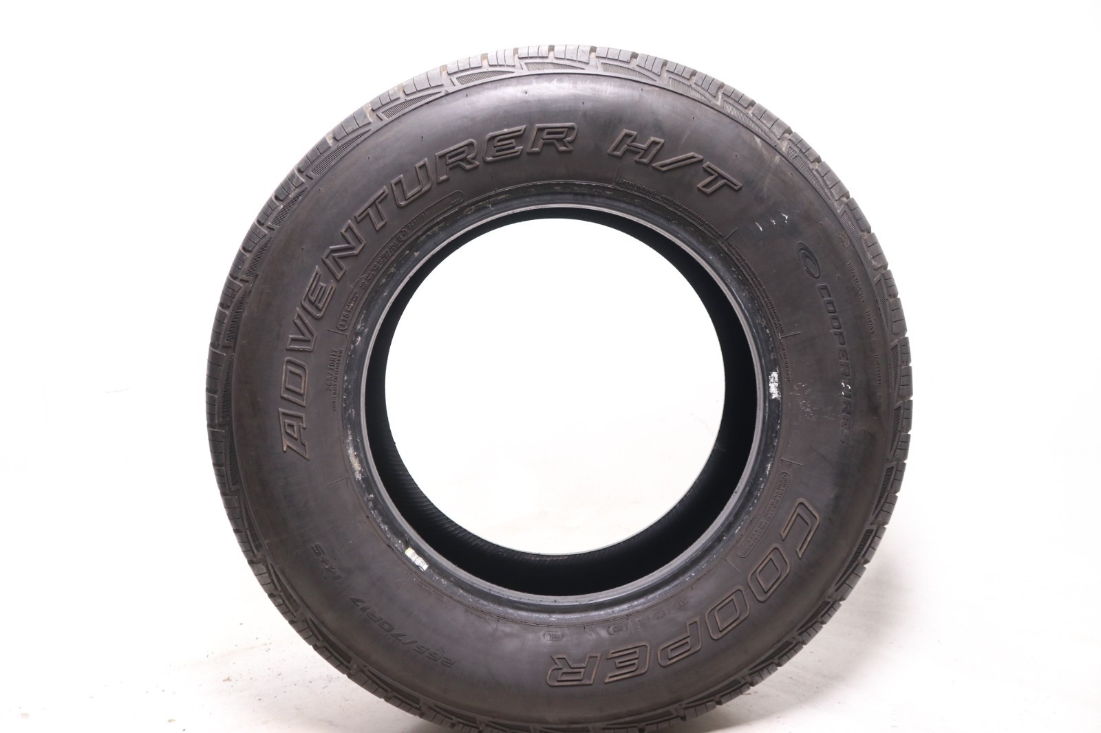 Used 265/70R17 Cooper Adventurer H/T – 115T – 6.5/32 No Repairs