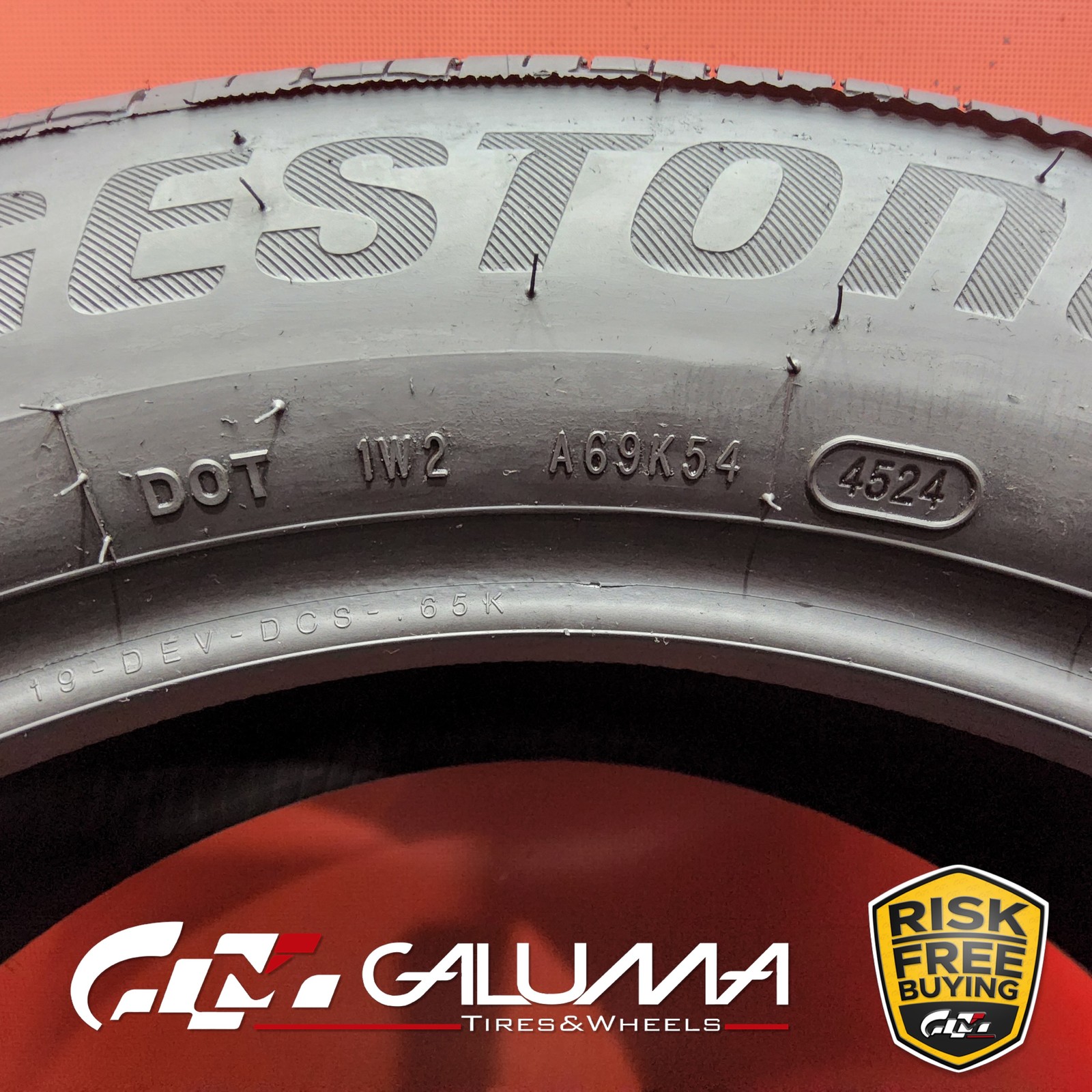 Set of 2 Tires Bridgestone Dueler H/P Sport AS RFT ★ XL RunFlat 245/50R19 #95406