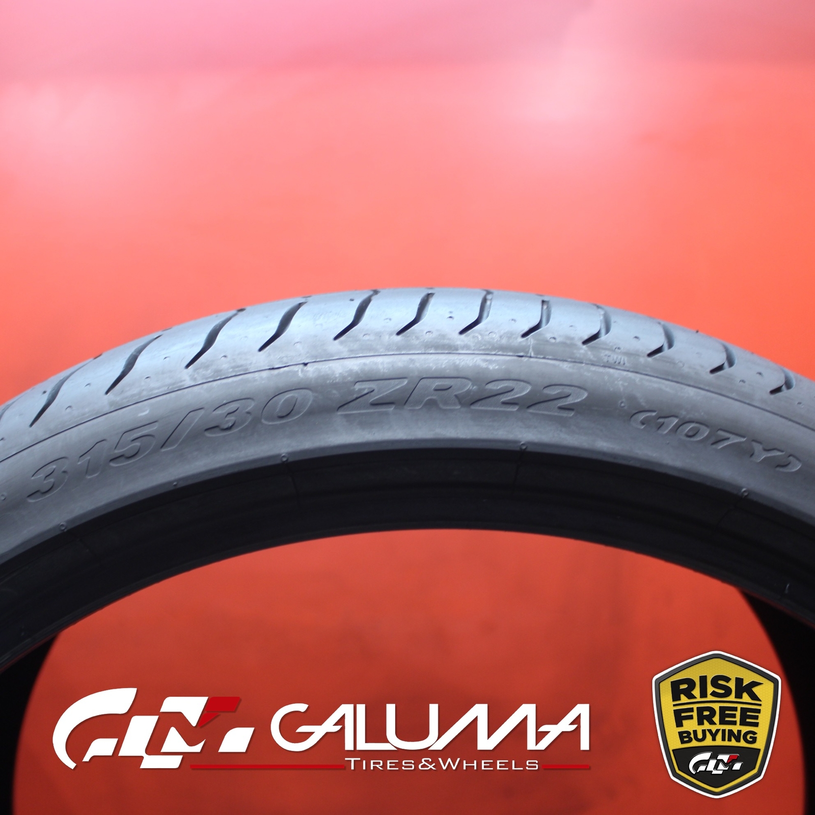 Set of 2 Tires Pirelli P Zero (N0) 315/30ZR22 315/30/22 3153022 107Y #74953