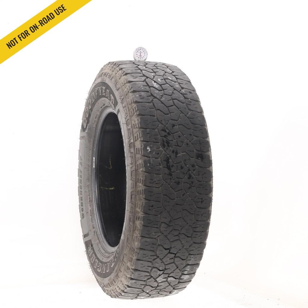 Used LT 265/70R18 Goodyear Wrangler Workhorse AT 124/121S – 7/32