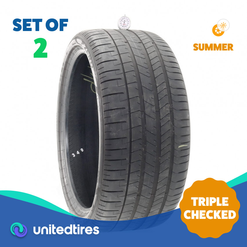 Set of (2) Used 315/30R22 Pirelli P Zero PZ4 II 107Y – 7.5/32