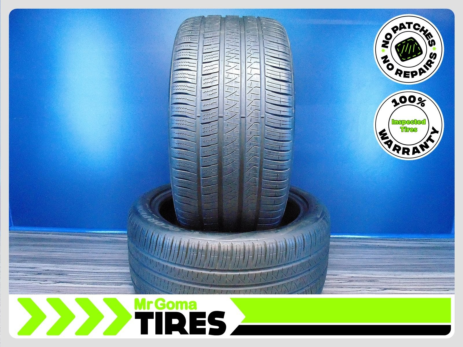 2 PIRELLI SCORPION TM ZERO ALL SEASON MO-S PNCS 315/40R21 USED TIRES 7/32 AVG