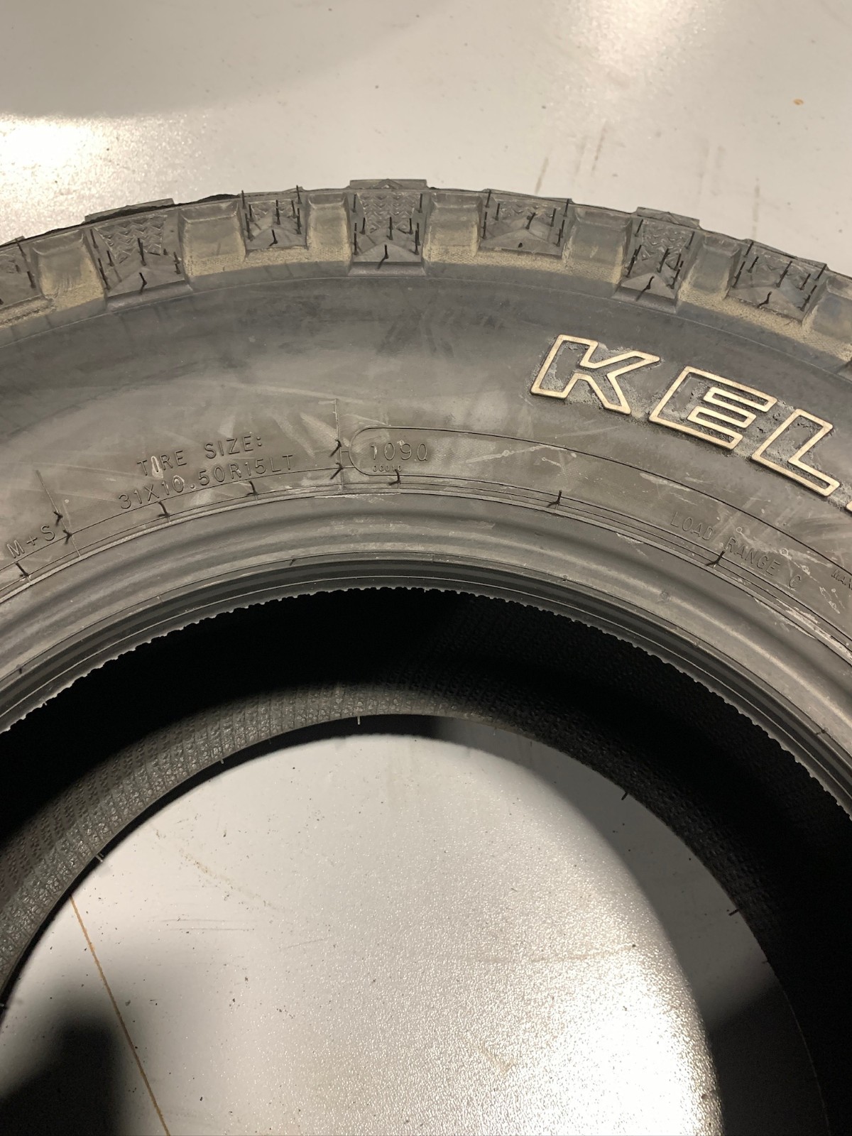 1 New LT 31 10.50 15 LRC 6 Ply Kelly Safari MT Mud Tire