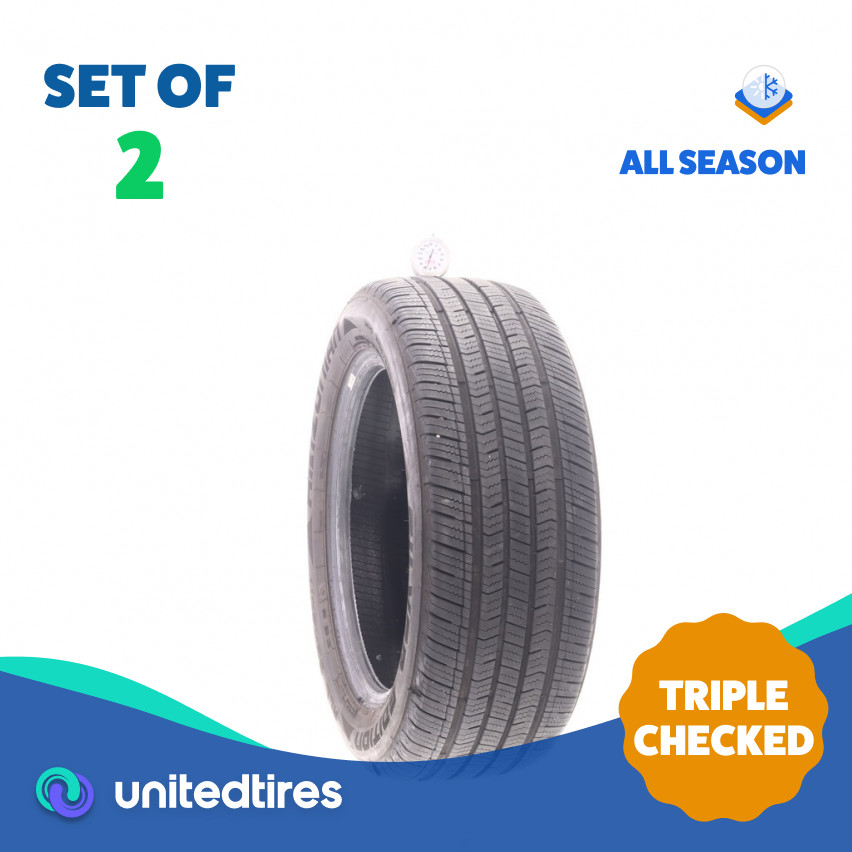 Set of (2) Used 205/55R16 Arizonian Silver Edition 91V – 7.5/32