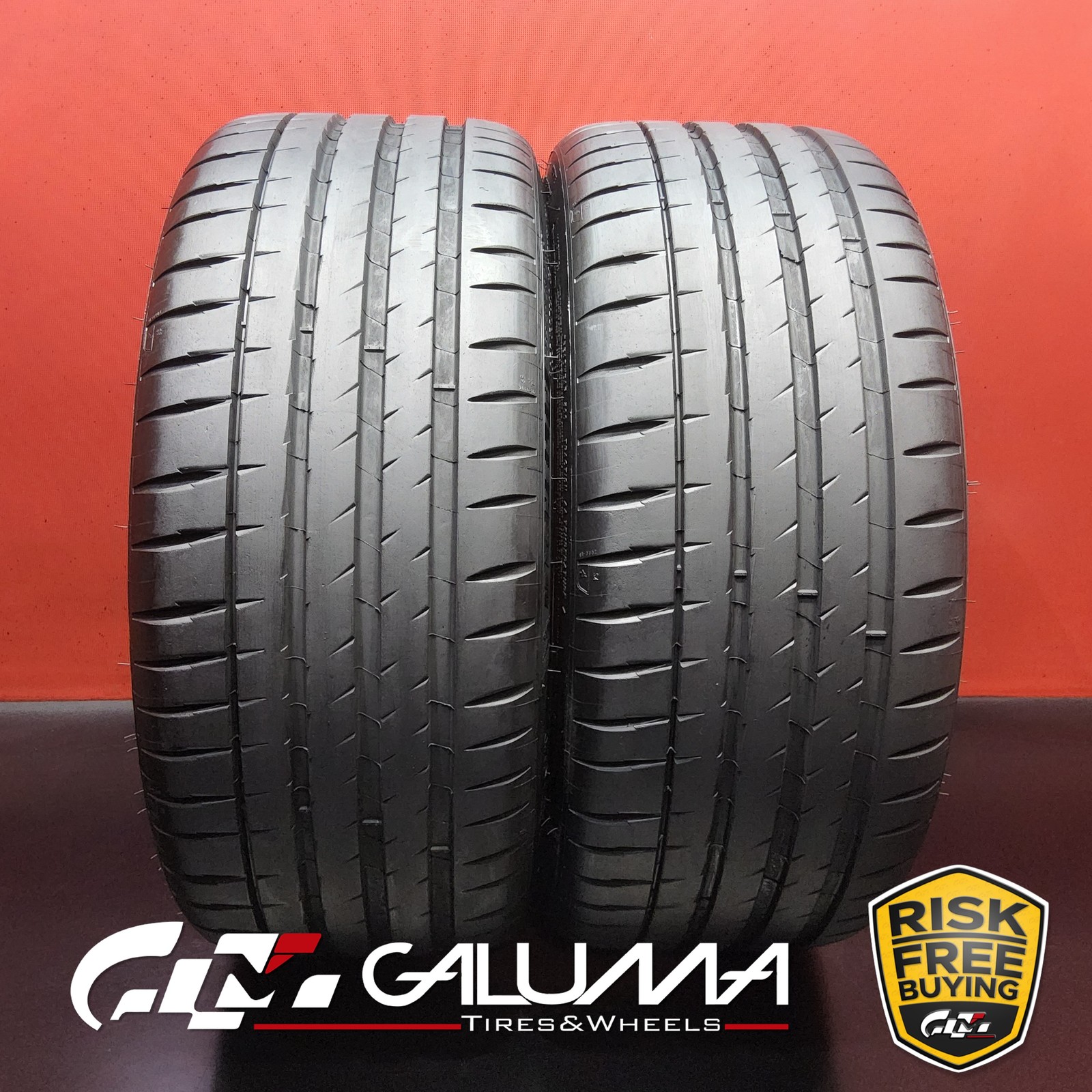 Set of 2 Tires Michelin Pilot Sport 4S XL 235/35ZR20 235/35/20 No Repairs #95868