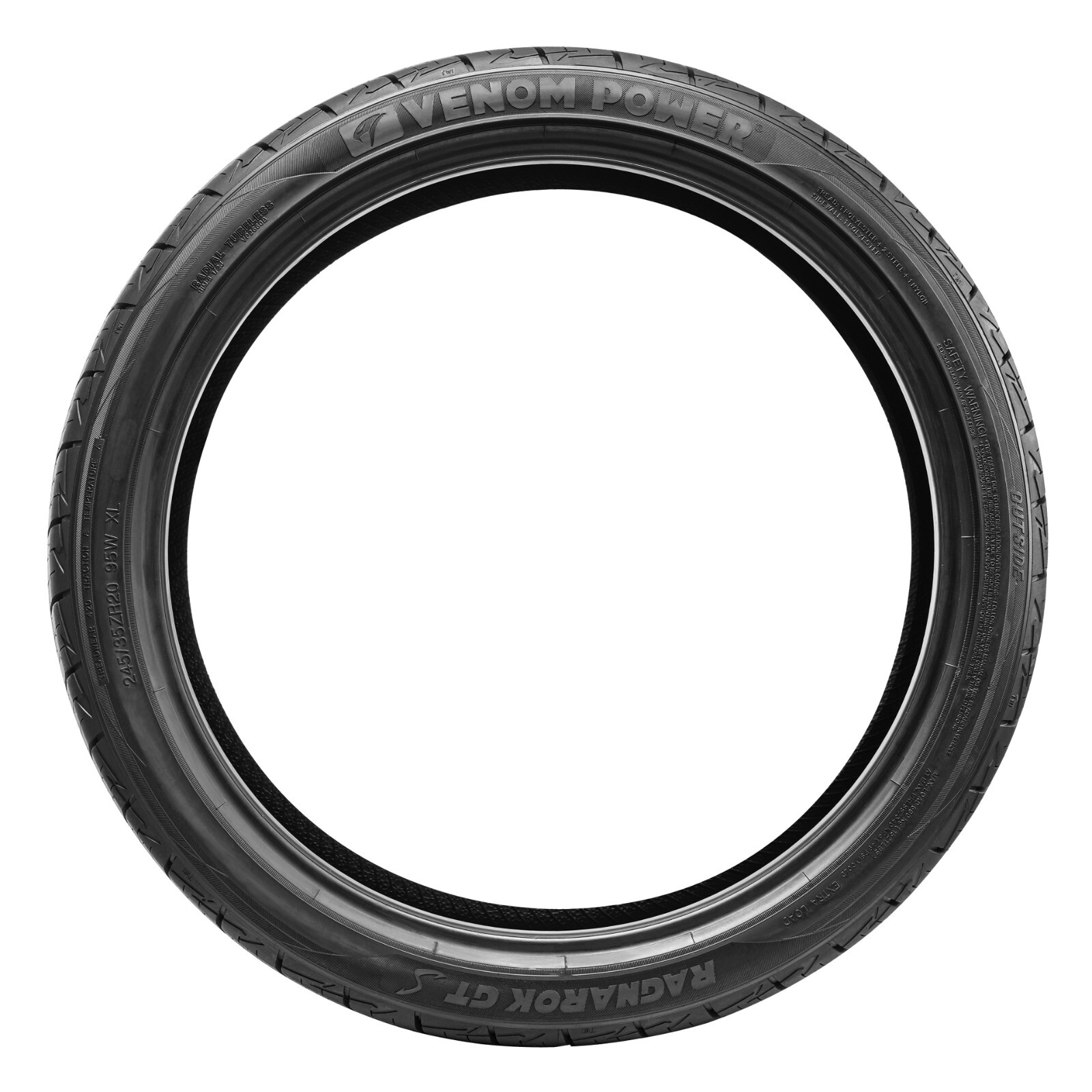 1 NEW 315/35R17 Venom Ragnarok GTS UHP High Performance 102V Tire