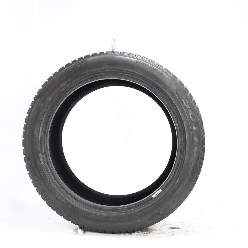 Set of (4) Used 255/45R19 Pirelli Winter Sottozero 3 MO 104V – 6.5-7/32