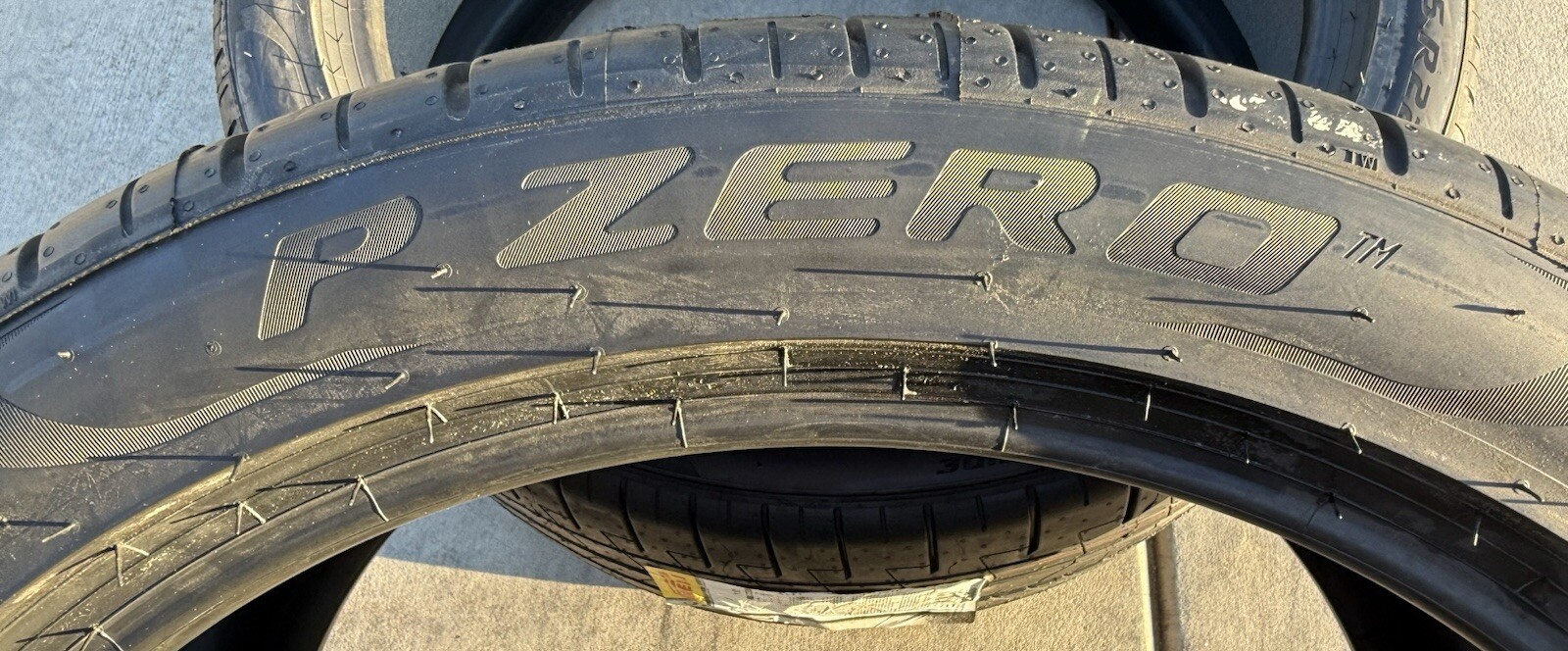 SET of TWO BRAND NEW 315/35R22 111Y Pirelli P Zero PZ4 Sport PNCS BMW X7 Tires