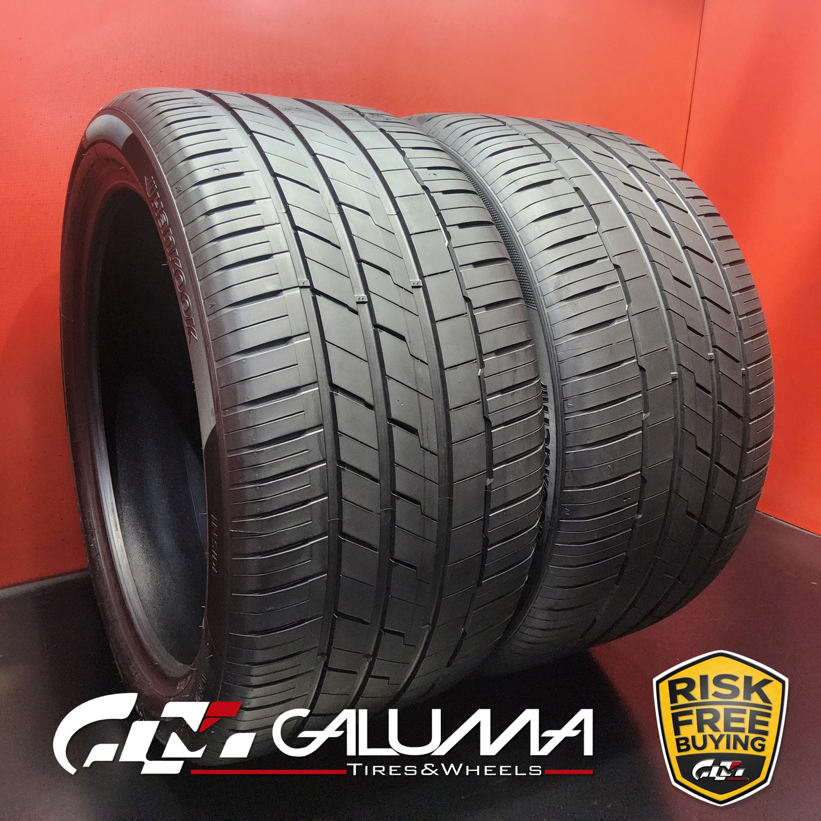 Set of 2 Tires LikeNEW Hankook Ventus S1 Evo3 SUV HRS ★ RunFlat 315/35R21 #96048