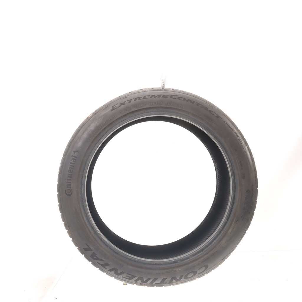 Used 245/40ZR18 Continental ExtremeContact DWS06 Plus 97Y – 7/32