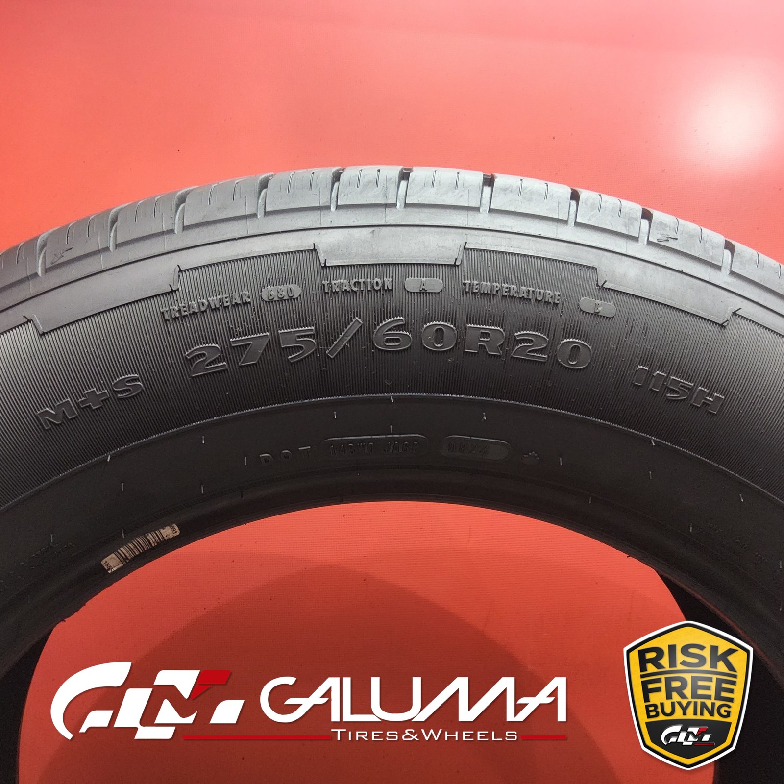 1 Tire LikeNEW Goodyear Wrangler Territory HT 275/60R20 115H No Repairs #96229