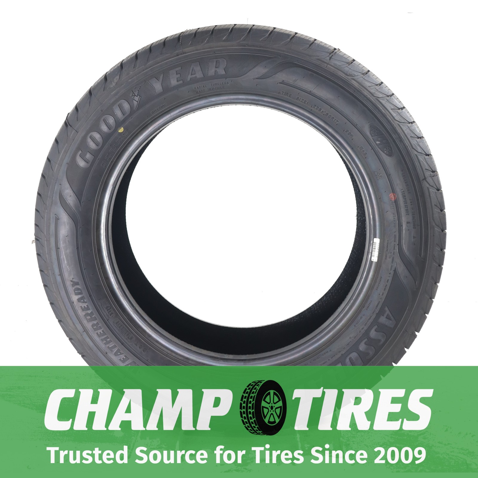 P225/60R17 Goodyear NEW Assurance Weather Ready 99 H New 11/32nds