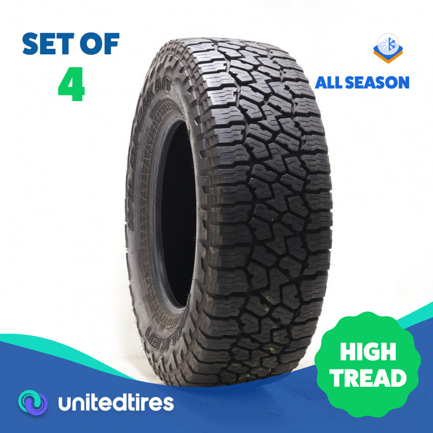 Set of (4) Used LT 295/70R18 Falken Wildpeak A/T3W 129/126R – 15/32 (11LH1)