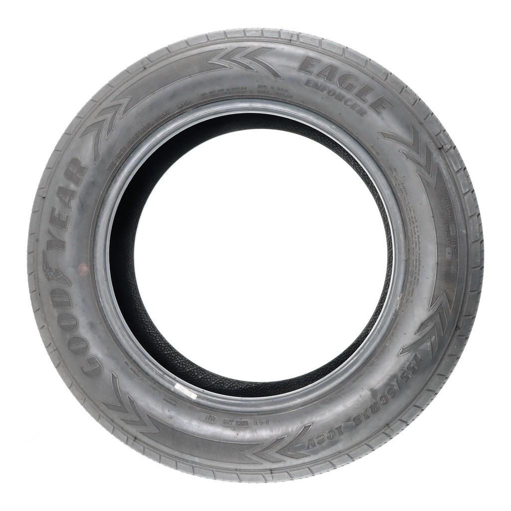 Set of (4) Used 255/60R18 Goodyear Eagle Enforcer 108V – 6.5-8.5/32