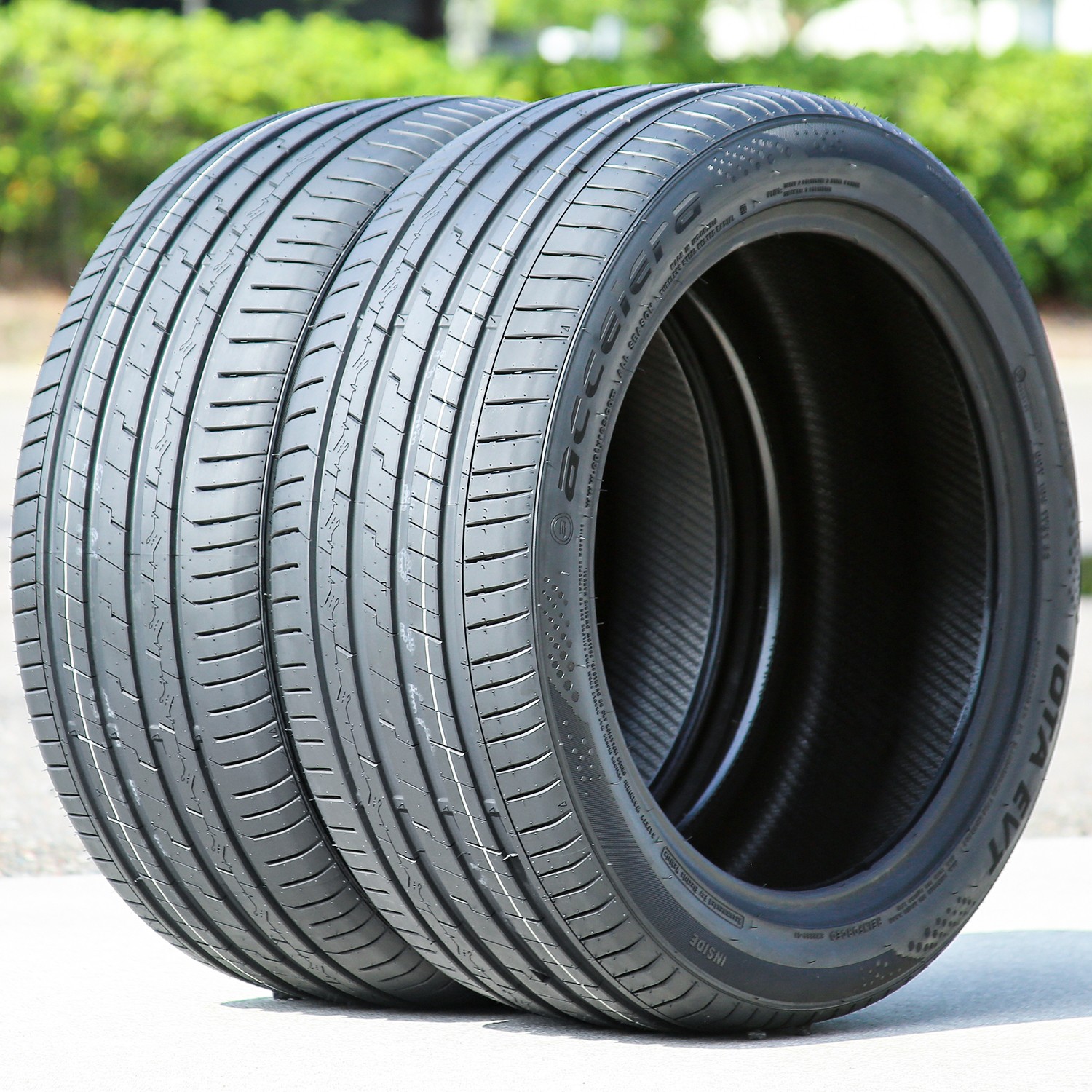 2 Tires Accelera Iota EVT 225/40ZR18 225/40R18 92Y XL High Performance