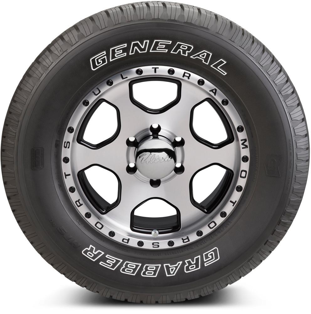 Set of 4 General Grabber HTS60 LT245/75R17/10 10-Ply 121S Tires 2457517 245 75 1