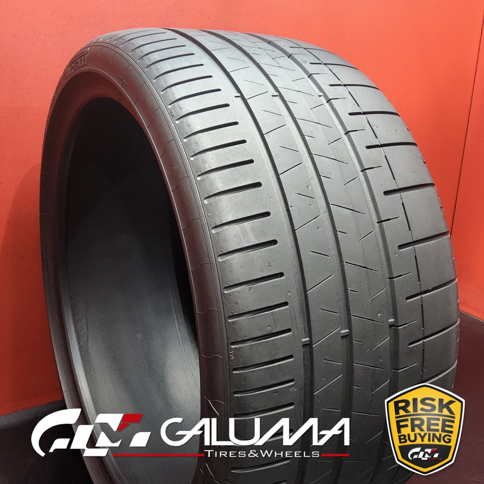 1 (One) Tire LikeNEW Pirelli P Zero CORSA PZC4 315/30ZR22 107Y No Repairs #88825