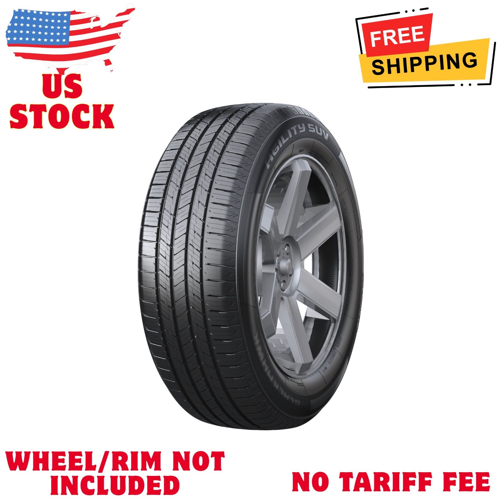 Agility SUV All Season 225/65R17 102H SUV/Crossover Tire-Wheel/Rim Not Included